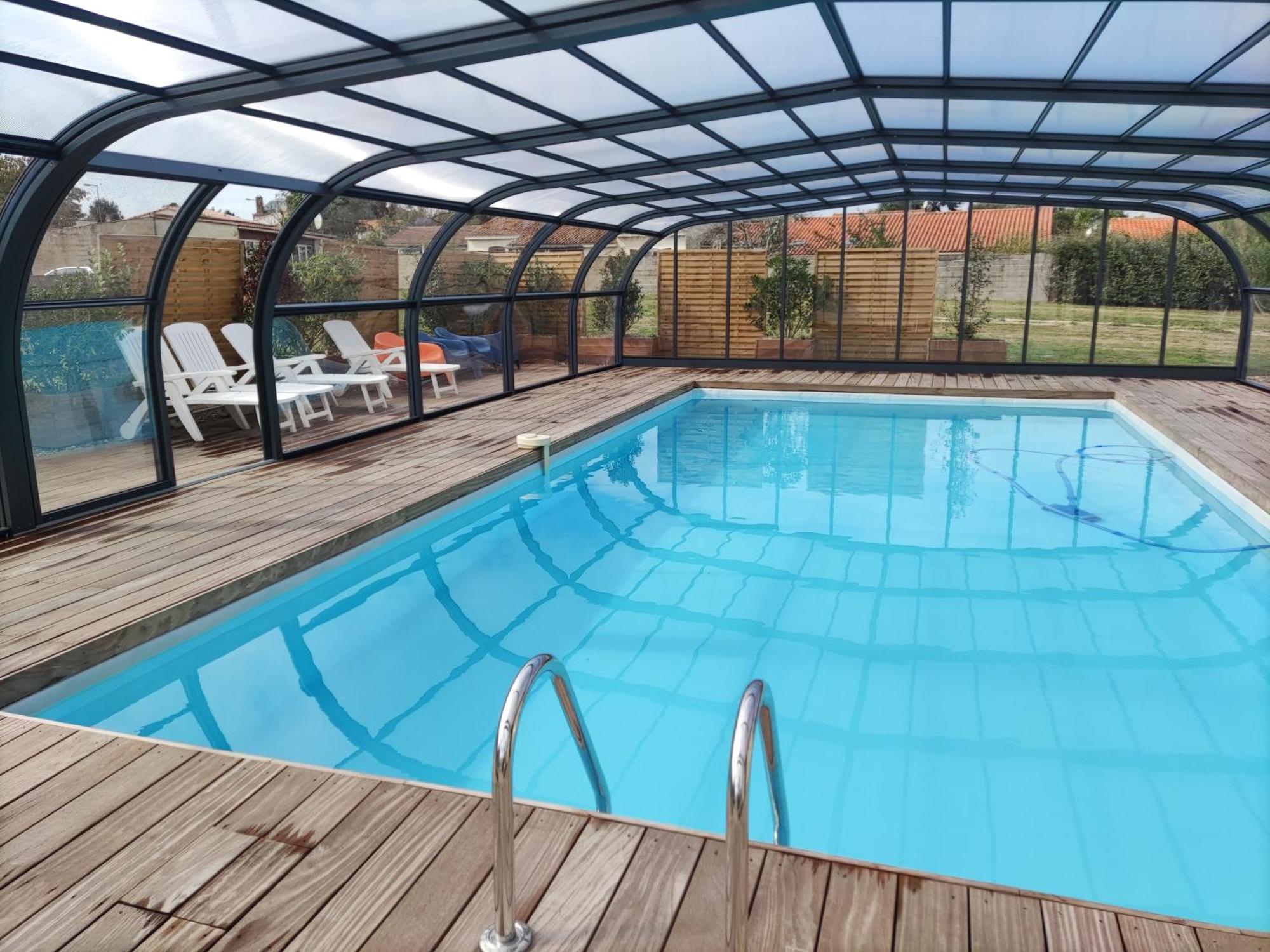 Maison Avec Piscine Privee, Proche Plage Avrillé Exteriör bild